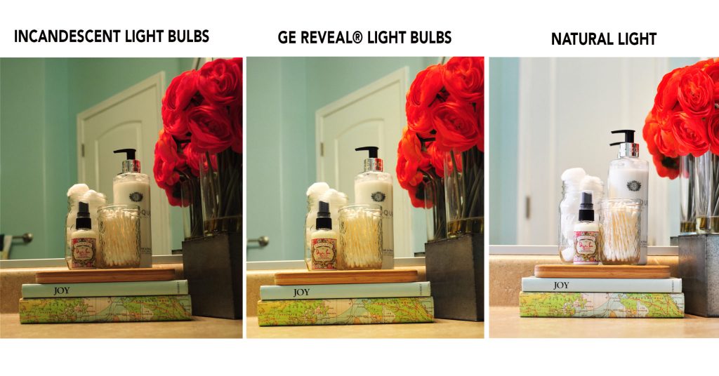 GE Reveal Light Bulb makeover 6