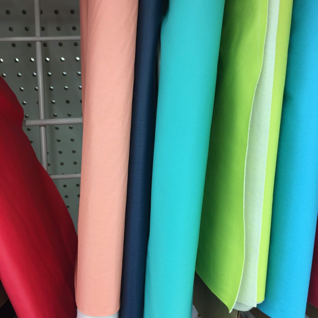 Colorful Vinyl Fabric