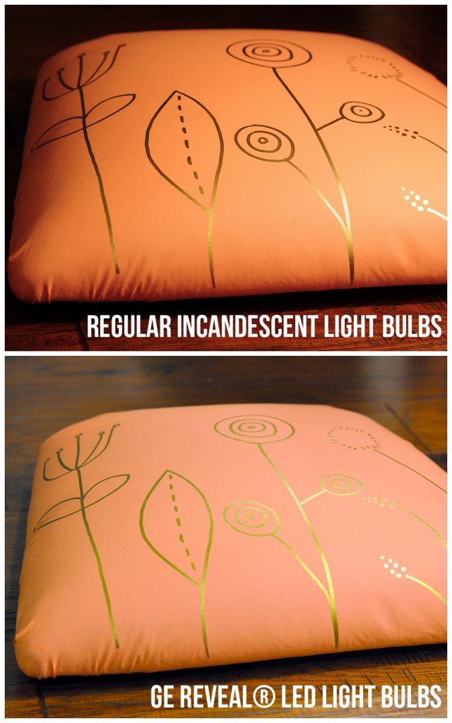 Light Bulb comparison Collage