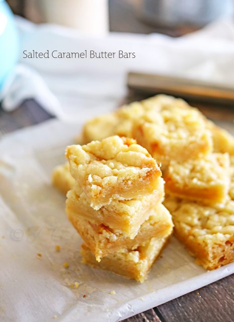 Salted Caramel Butter Bars from kleinworthco.com