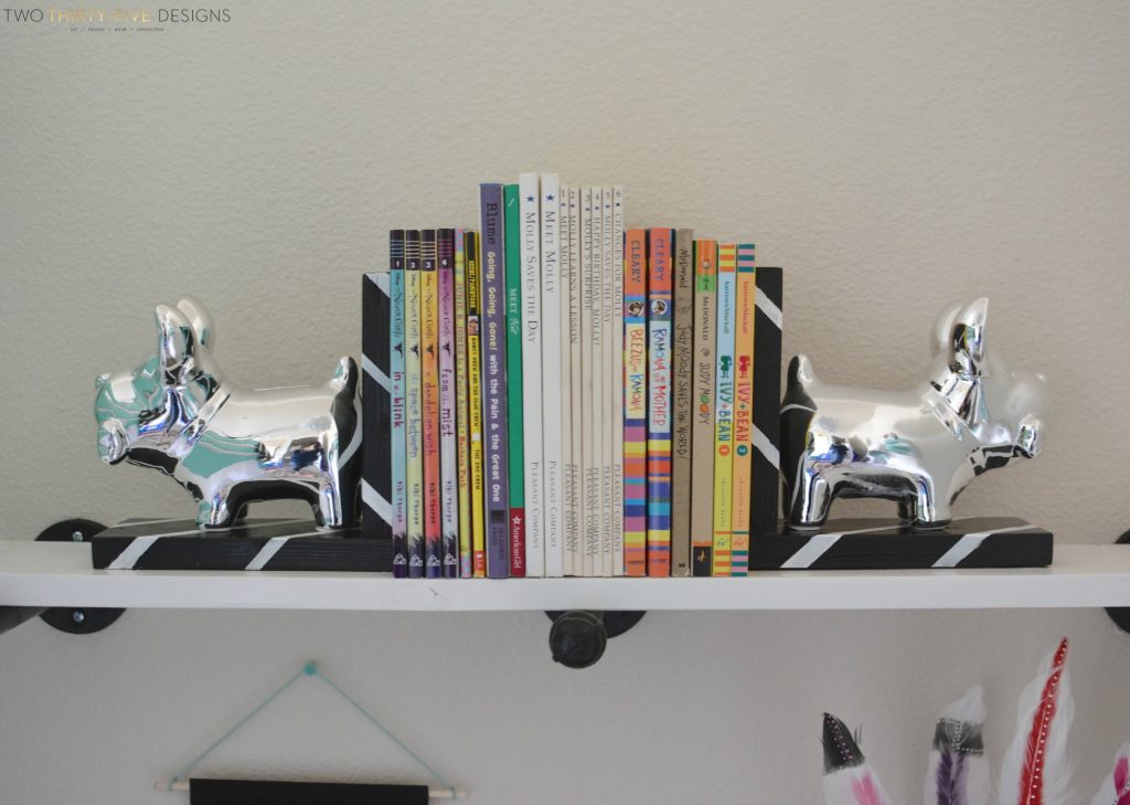Dog Gone Book Ends by Two Thirty~Five Designs