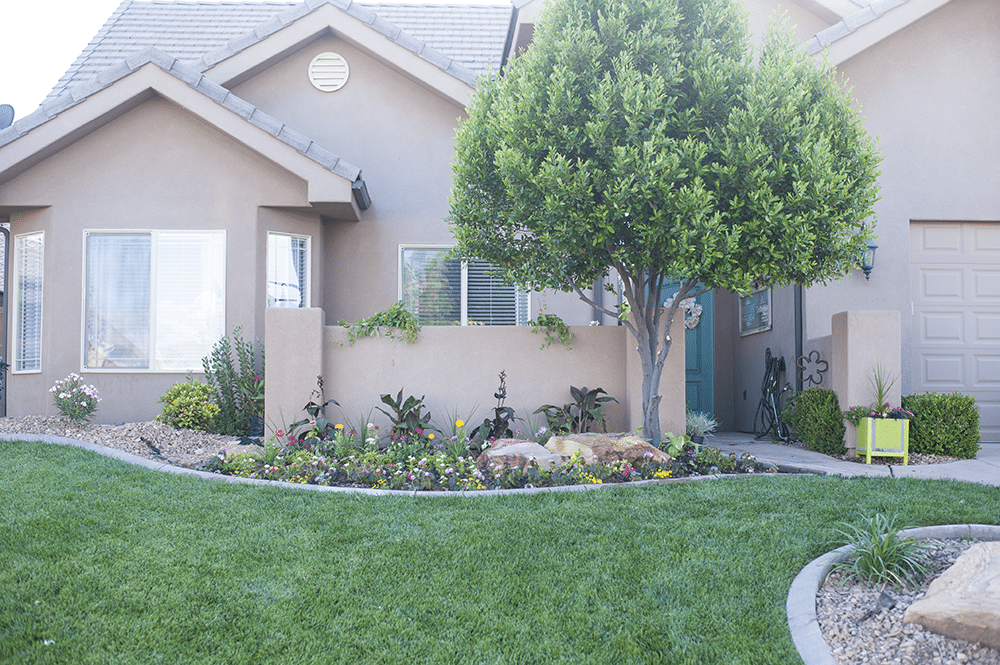 Front Yard Flower Bed Project