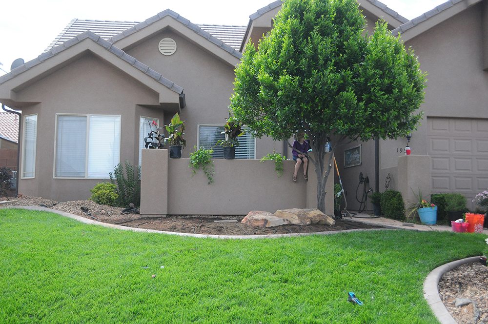 front yard flower bed for web