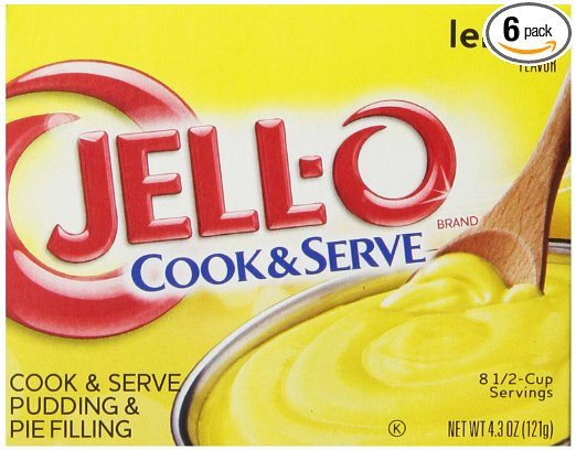 jello lemon cook and serve pudding