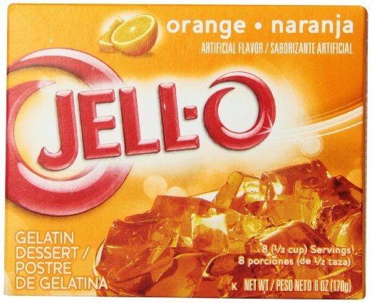 orange jello gelatin 6oz