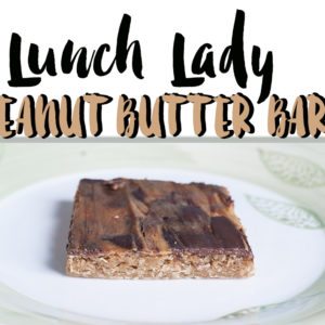 Lunch Lady Peanut Butter Bars Recipe thumbnail