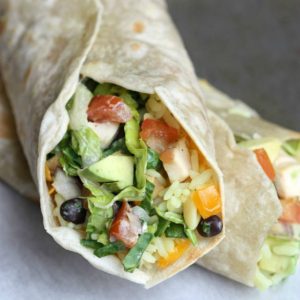 Chipotle Chicken Wraps thumbnail