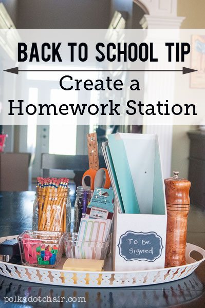 create-a-homework-station