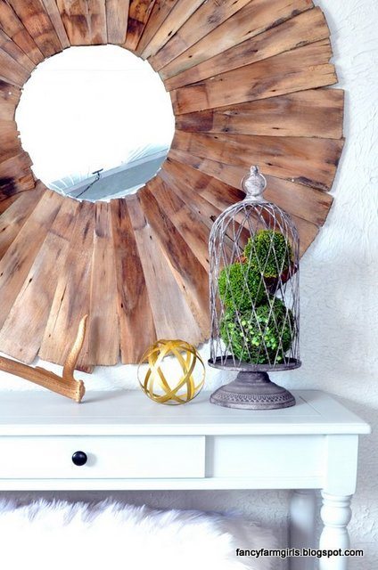 How to Make Your Own Oversized Statement Mirror!