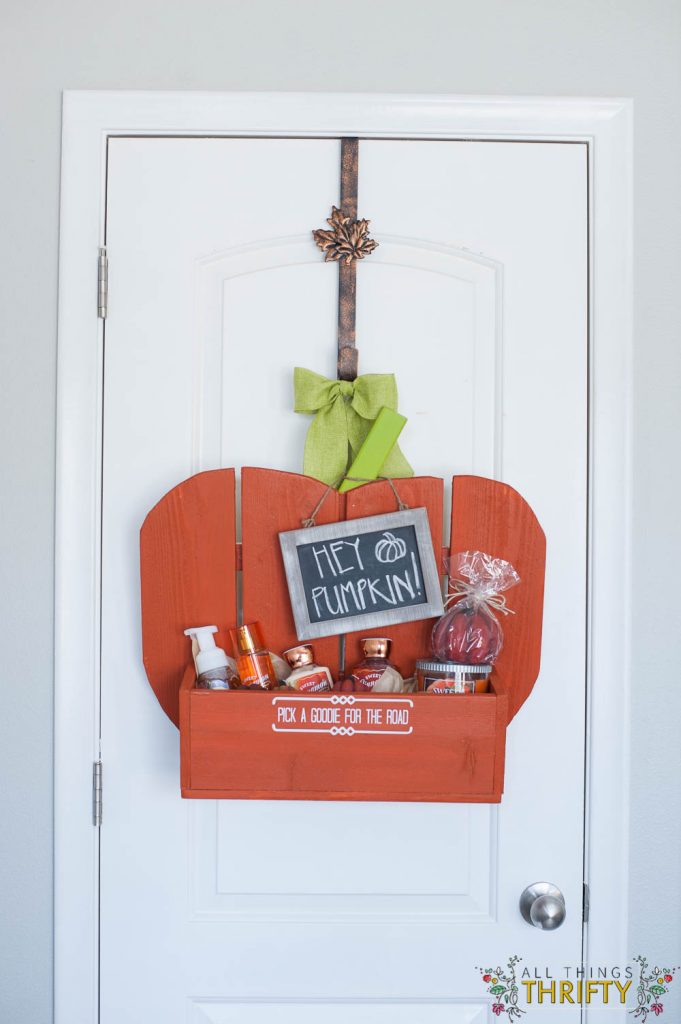 Guest Bedroom Pumpkin Goodie Basket (2 of 14)