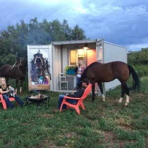 Tiny Storage Container Cabin called “Kustom Cozy” thumbnail