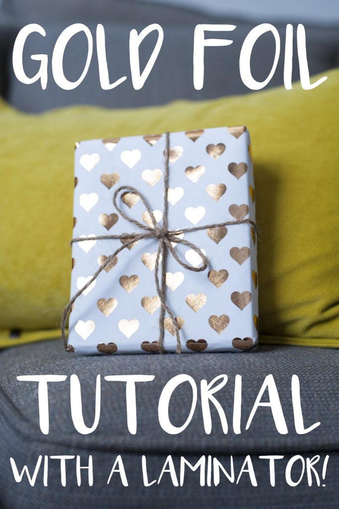 DIY Gold Foil Tutorial for Cheap with a Laminator! All Things Thrifty