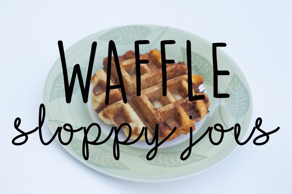 Waffle Sloppy Joes Recipe