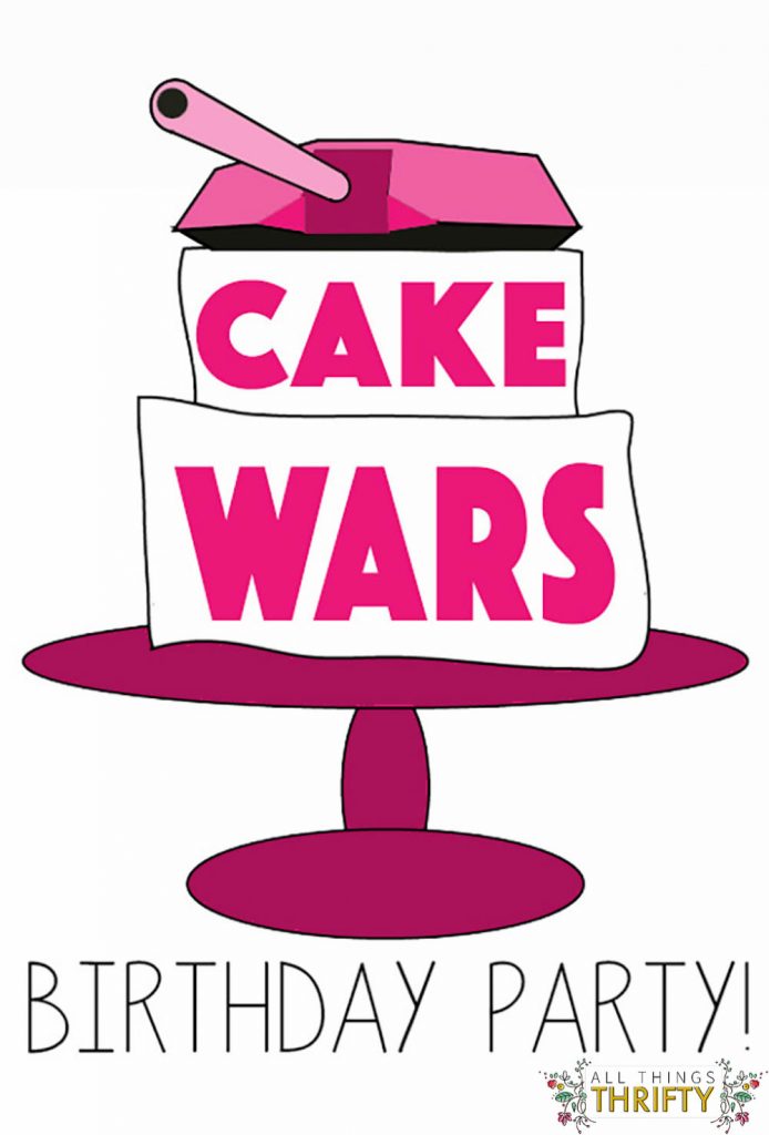 cake wars bday party