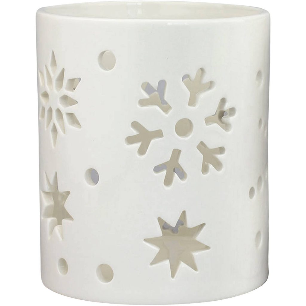 BHG Snowflake Candle Holder