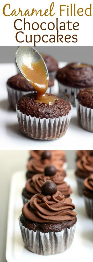 Caramel_Filled_Chocolate_Cupcakes_Collage