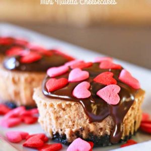 Mini Nutella Cheesecakes thumbnail