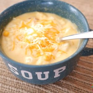 Cheesy Bacon Potato Corn Chowder Recipe thumbnail