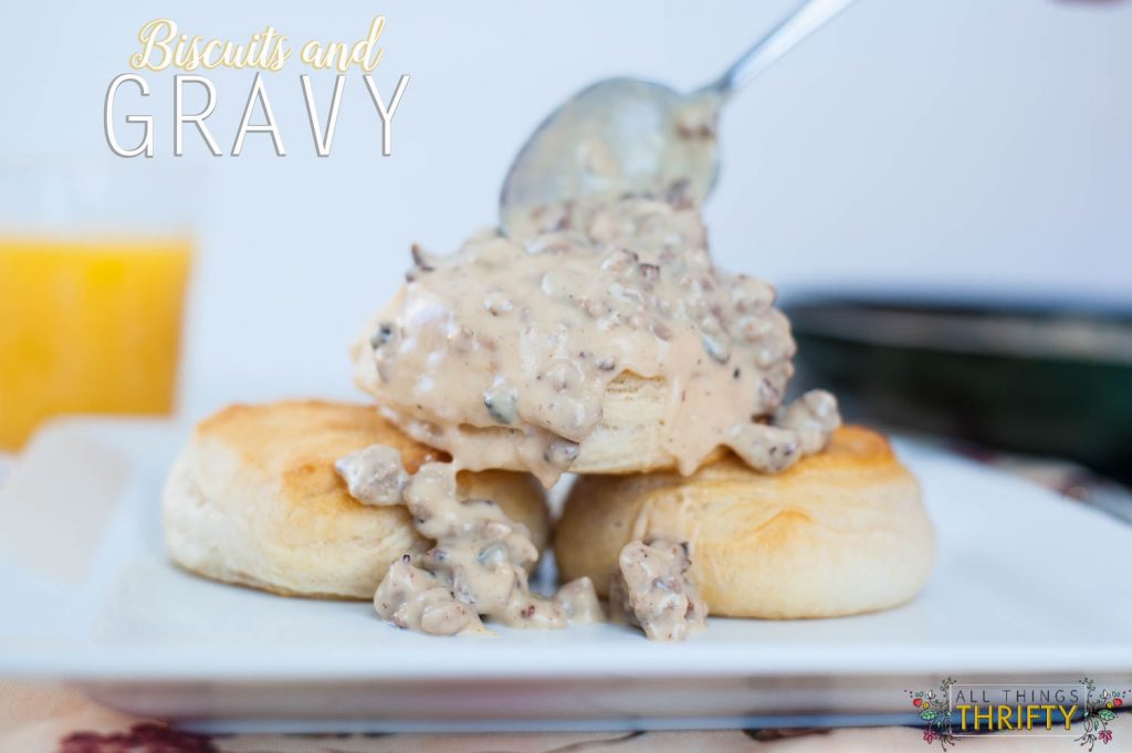 Small Town Biscuits and Gravy Recipe-2