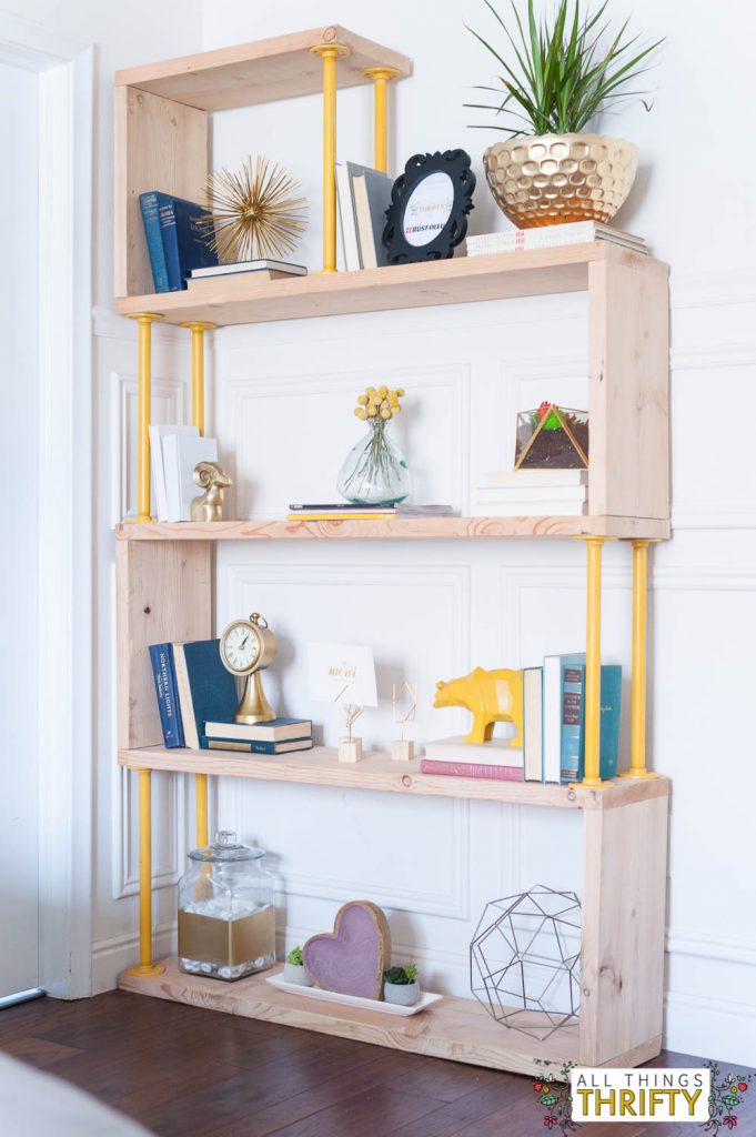 Blush, Navy, Yellow Master Bedroom Refresh-11