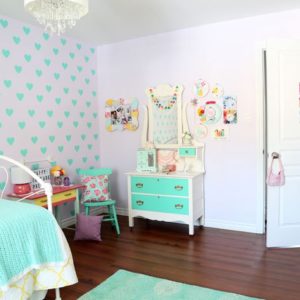 Colorful Girls’ Bedroom Decor {All Things Color} thumbnail