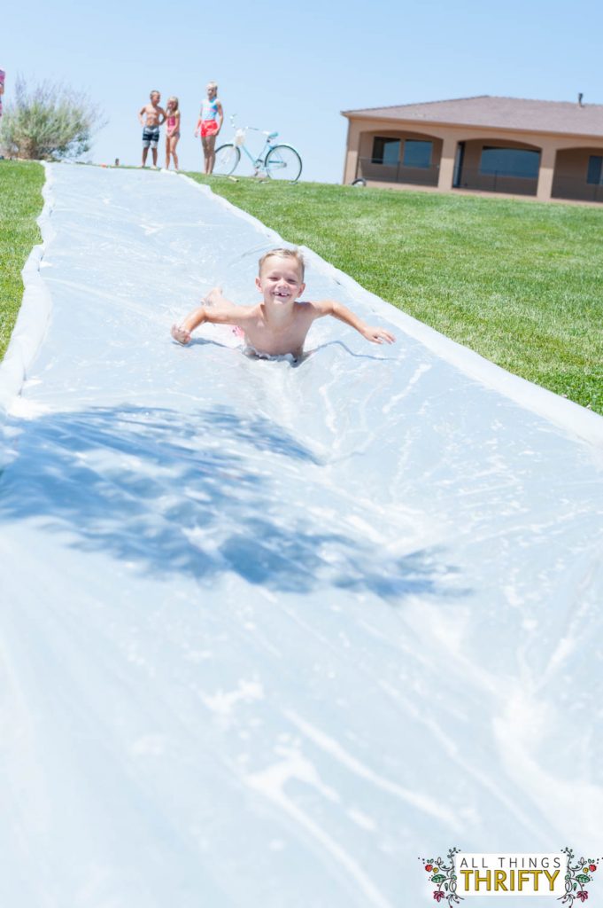 DIY Extra Large Slip N Slide Instructions-20