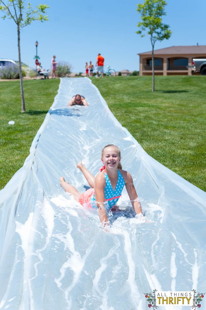 DIY Extra Large Slip N Slide Instructions-21