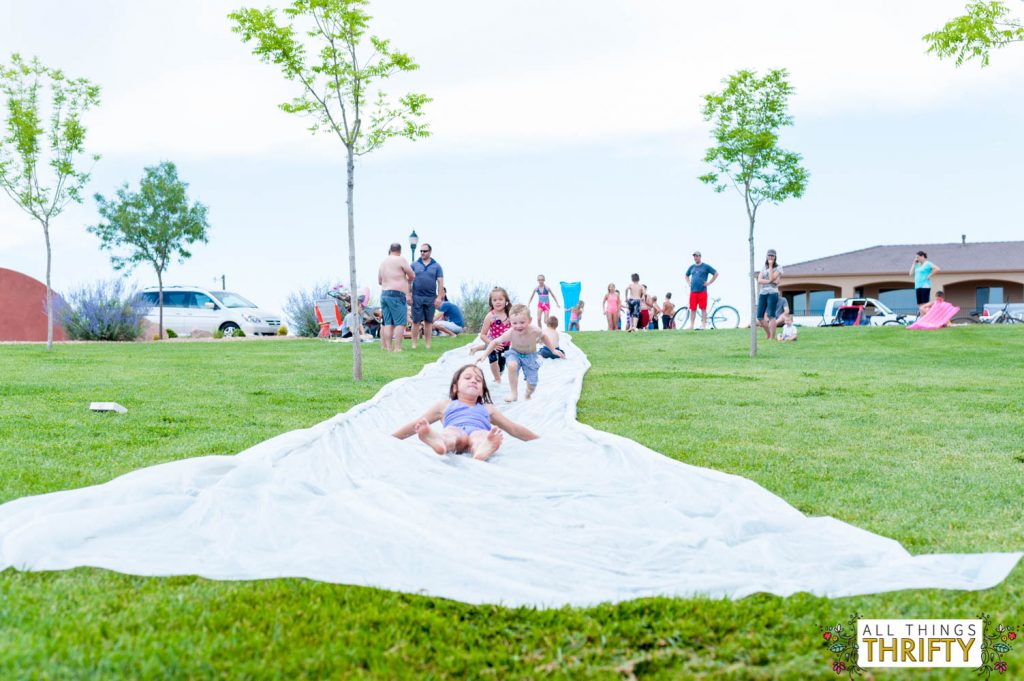 DIY Extra Large Slip N Slide Instructions-28