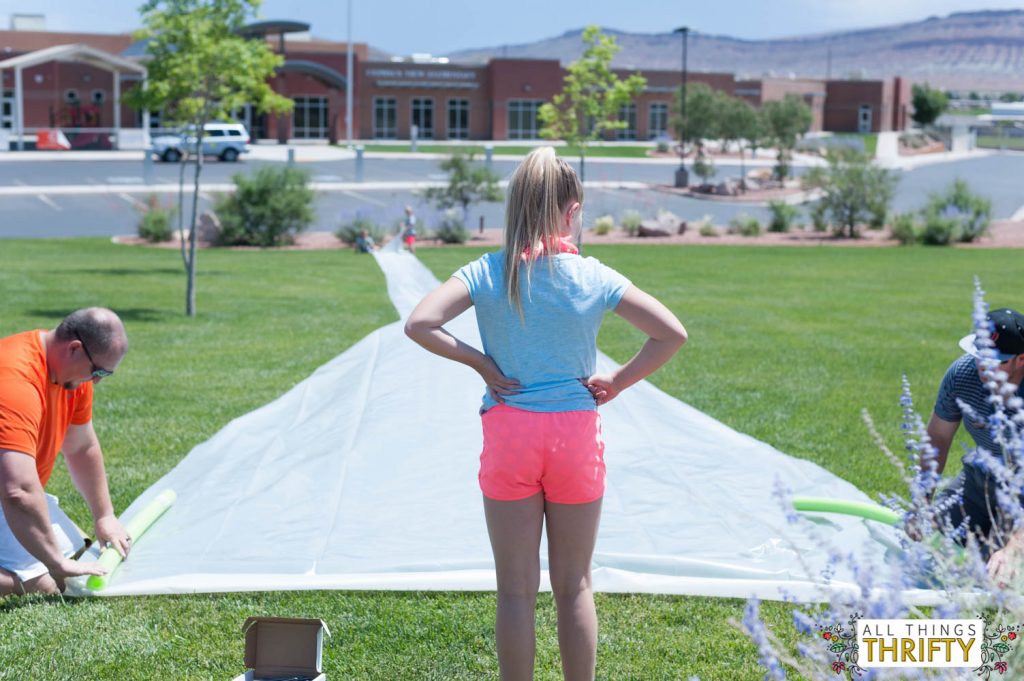 DIY Extra Large Slip N Slide Instructions-3