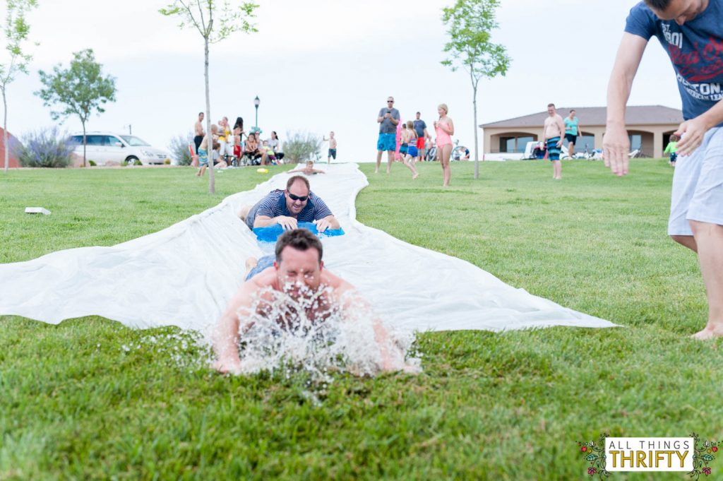 DIY Extra Large Slip N Slide Instructions-30