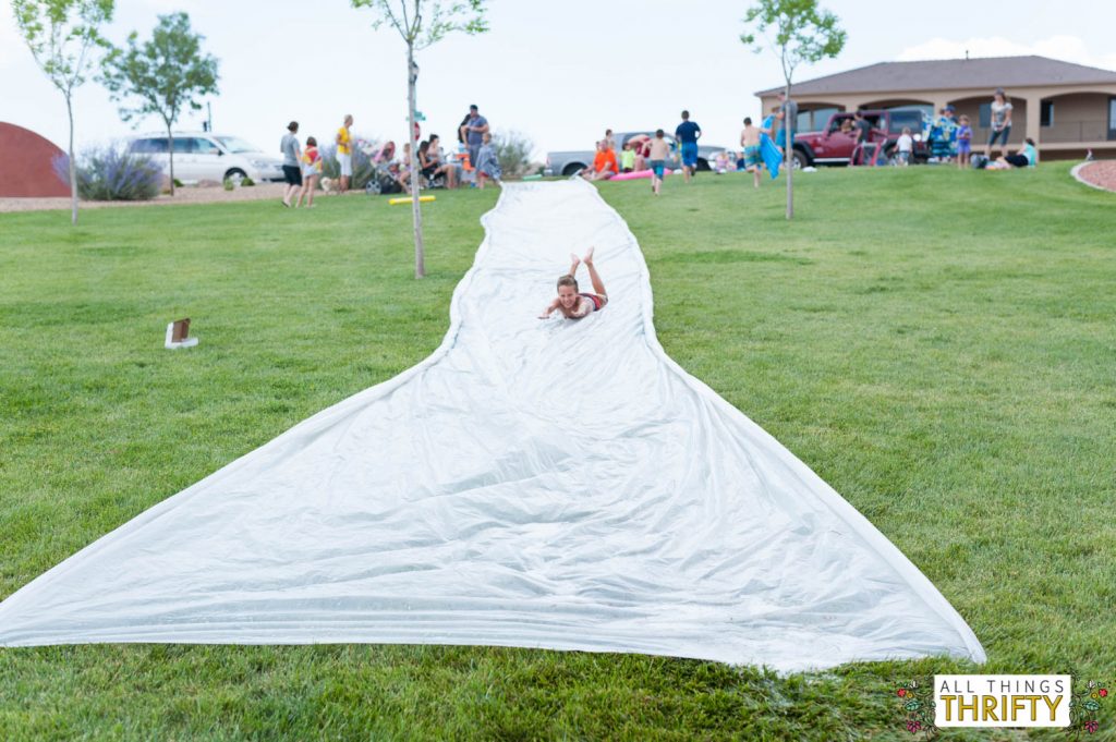 DIY Extra Large Slip N Slide Instructions-36