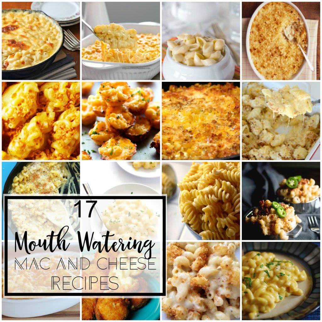 Mac and Cheese Collage