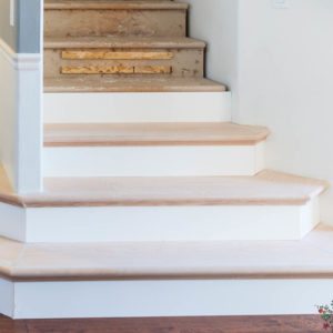 New Wooden Stair Treads REVEAL…FINALLY! thumbnail