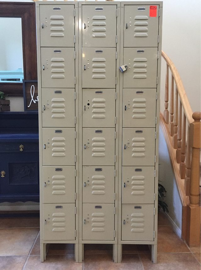 Metal Locker Makeover All Things Thrifty