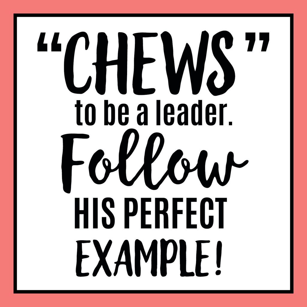 Chews to be a leader