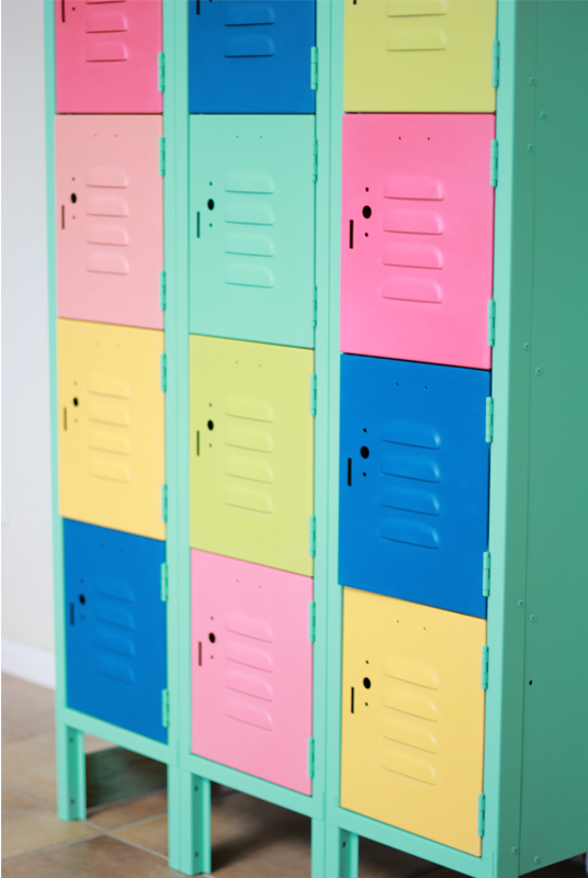 Metal Locker Makeover 8