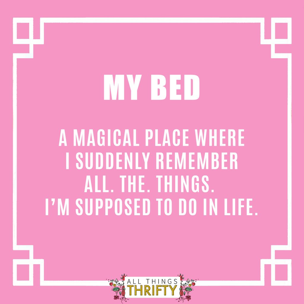 MY BED