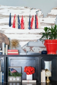 Red, White, and Blue Patriotic Decor