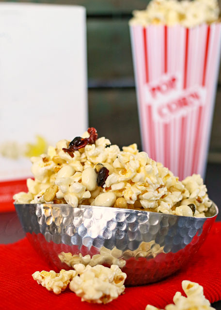 Skinny Caramel Popcorn