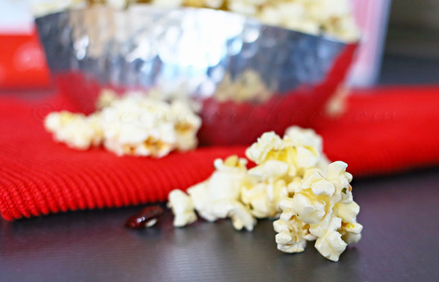 Skinny Caramel Popcorn