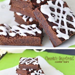 Chocolate Gingerbread Cookie Bars thumbnail