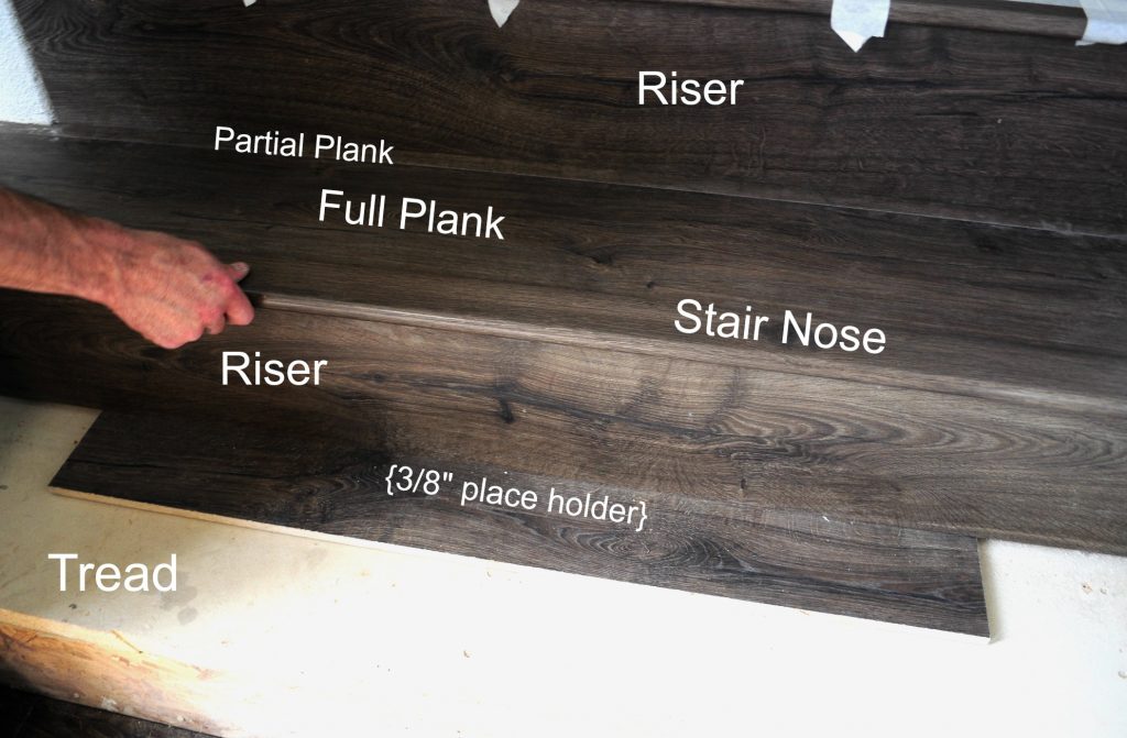 Quick Step Stair Installation Process, Laminate Flooring Stair Nose