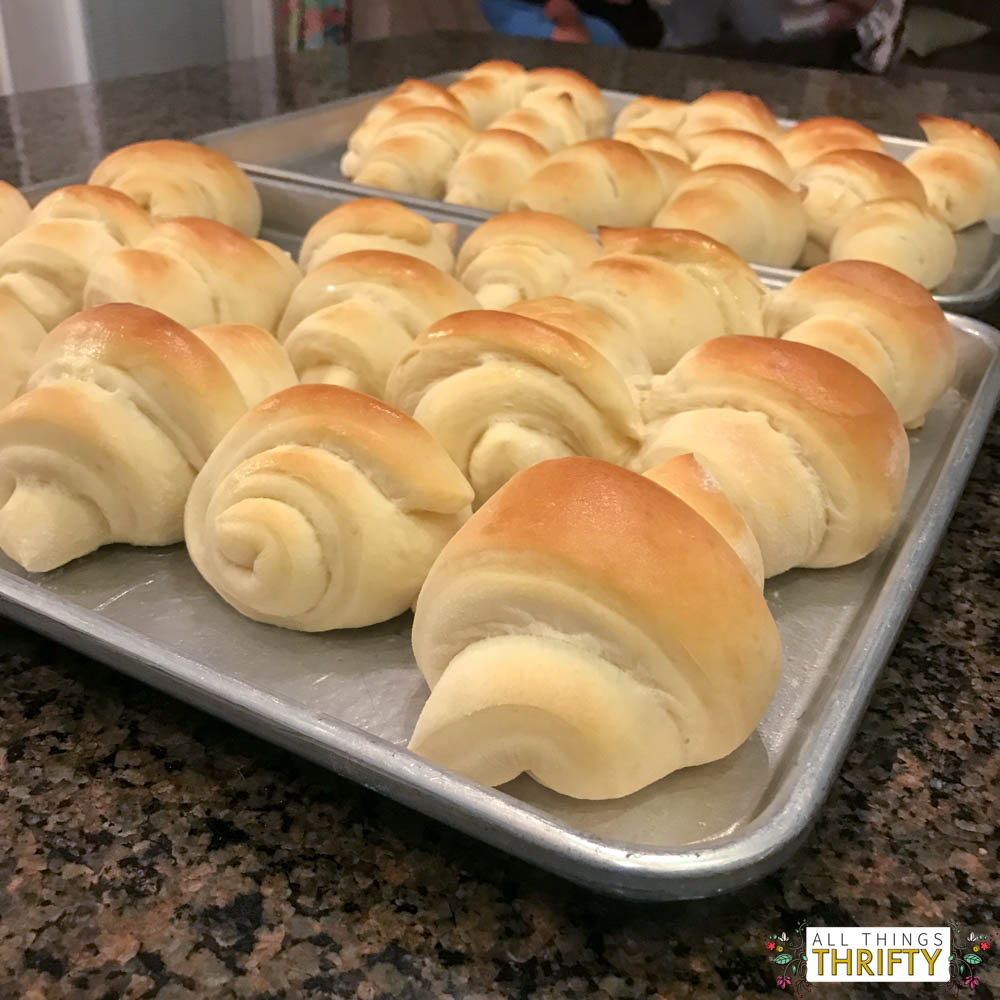 1 Hour Homemade Rolls-1