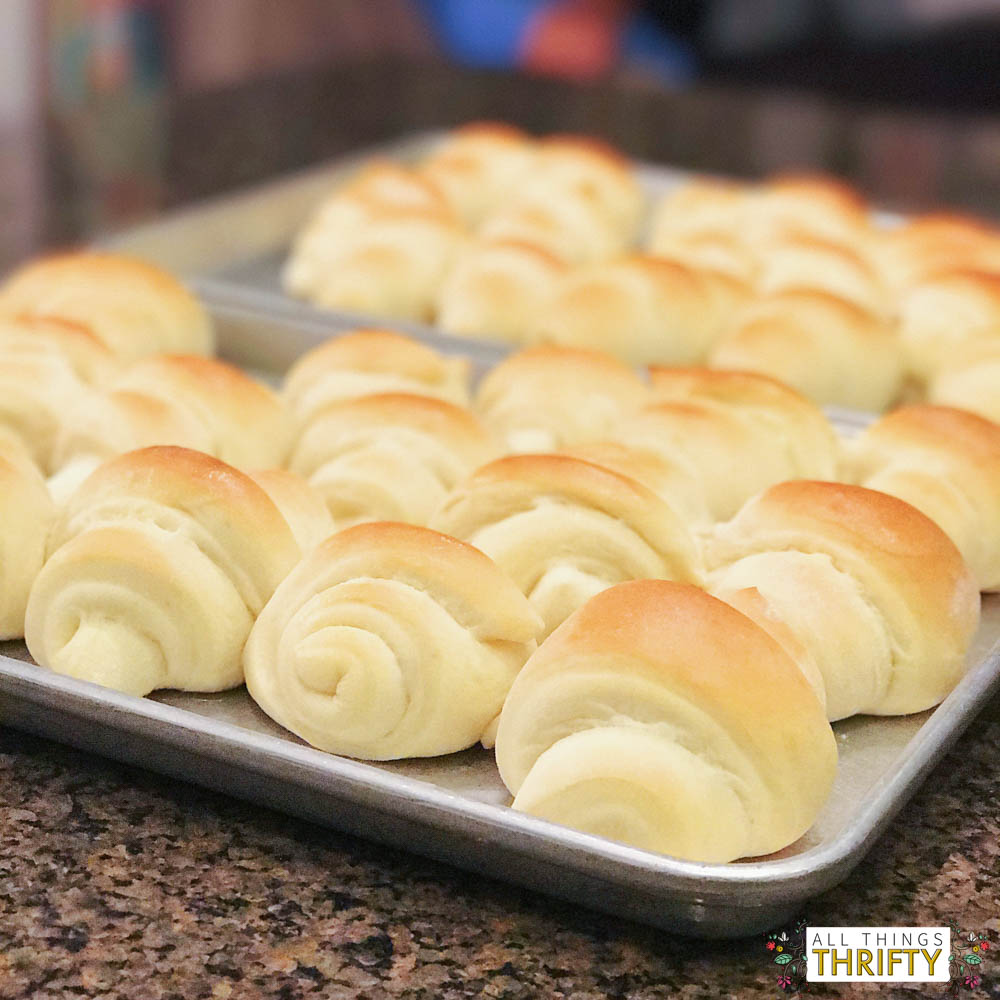 Homemade Rolls in 1 hour Guaranteed All Things Thrifty Bloglovin’