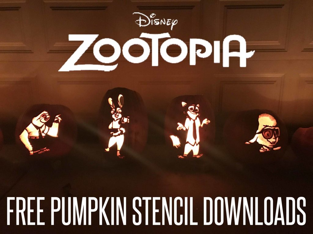 Zootopia Pumpkin Stencils Free Disney Pumpkin Patterns All Things Thrifty Zootopia Pumpkin Stencils Free Disney Pumpkin Patterns All Things Thrifty