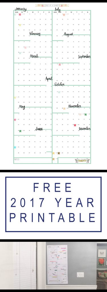 2017 free printable