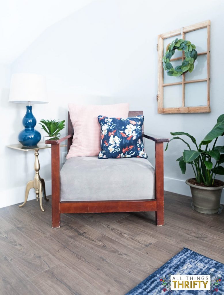 Pink Navy Blue And Jade Family Room Decor REVEAL JOs HOUSE