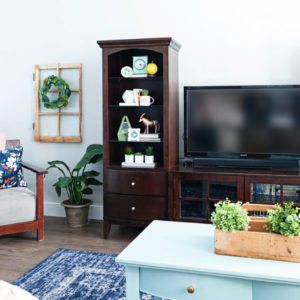 Pink, Navy Blue, and Jade Family Room Decor REVEAL: JO’s HOUSE thumbnail