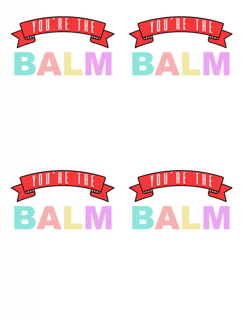 you are the balm gift idea