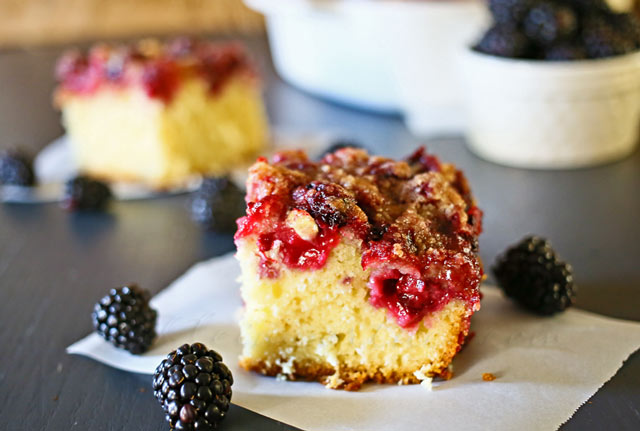 Blackberry White Chocolate Buckle